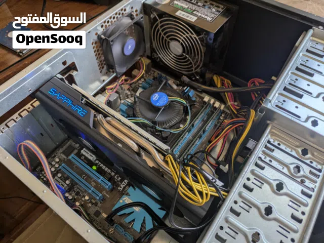 كمبيوتر دسك توب للبيع. بدون كرت شاشة.