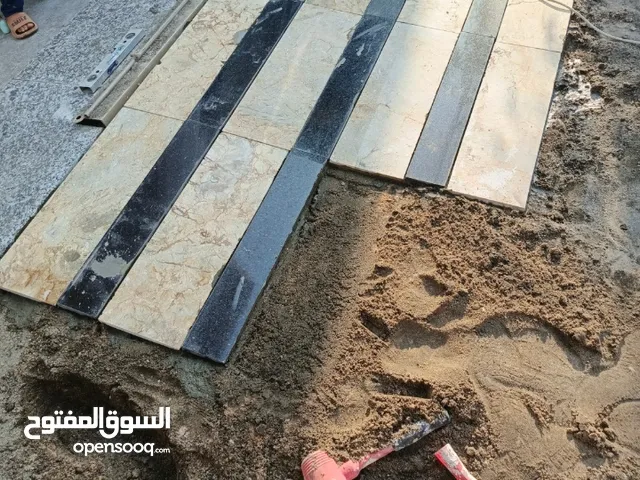 خلفه سراميك بسعار مناسبه وشغل درجى اولى بذمه