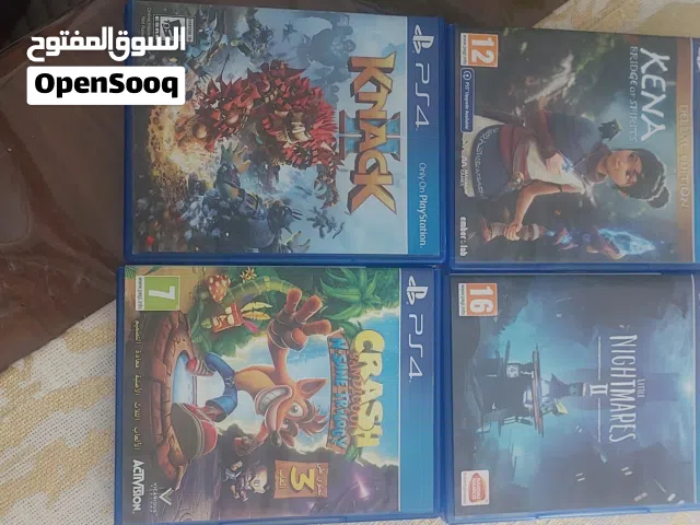 العاب ps4  بحالة ممتازة