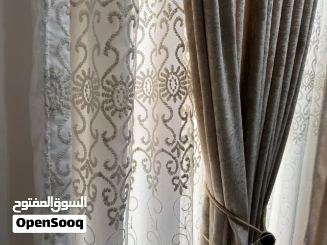 بردات شبابيك قماش شامو ثلاث طبقات