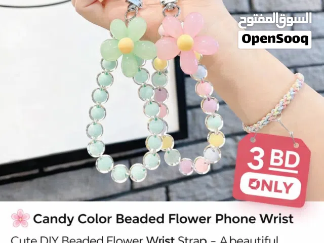 Trendzy – Handmade Beaded Flower Bracelet Unique & Stylish Design Perfect for Gifts or Perso