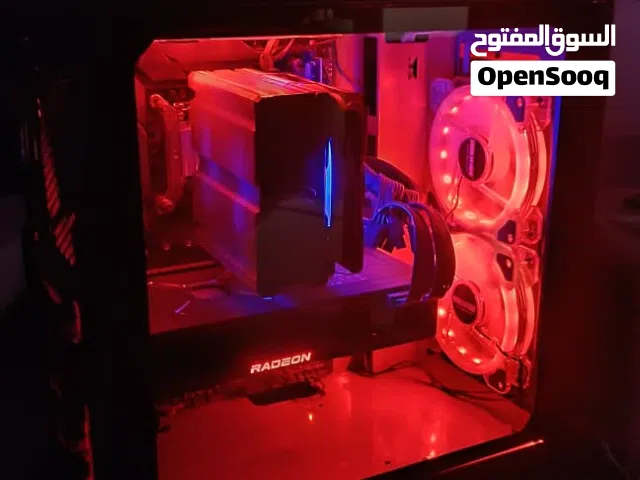 كومبيوتر قوي للألعاب والبرامج نظيف جدا Gaming PC RX 6800xt 16 GB مثل RTX 3080/5060TI