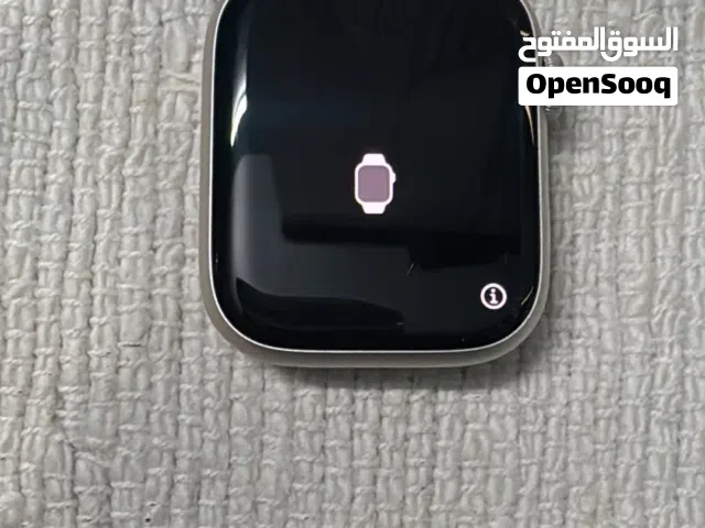 Apple watch series 8 45 Mm Gps silver ساعه ابل جيل 8 45 ملم فضي