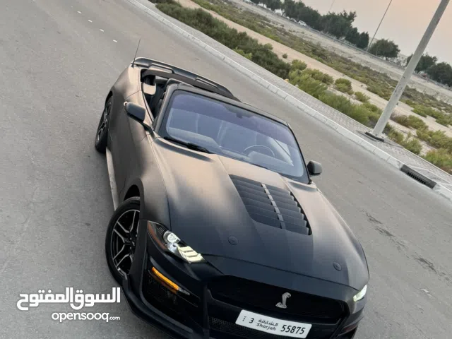 Ford Mustang 2020 premium – Shelby kit , Matte Black فورد موستنج 2020 بريميوم - كيت شلبي - اسود مطفي