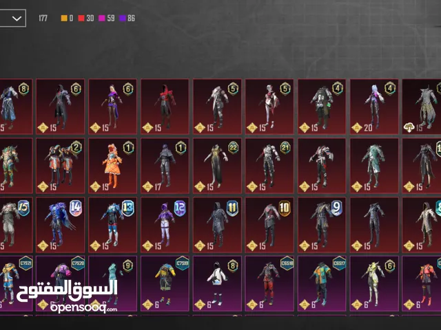 Pubg Accounts and Characters for Sale in Dubai