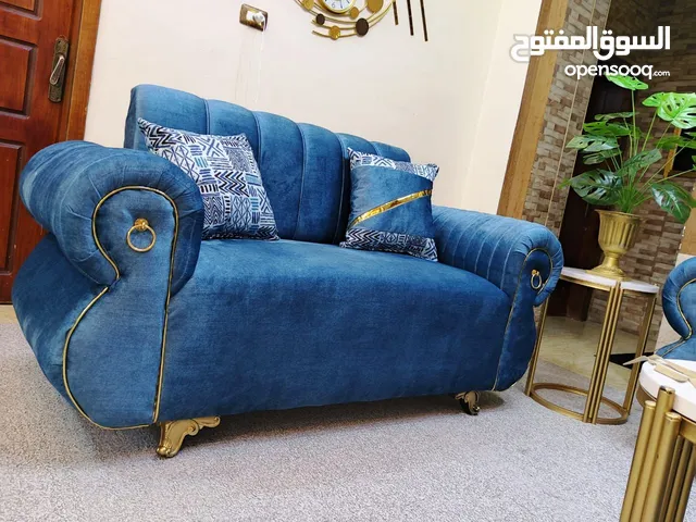 طقم كنب خشي سويد