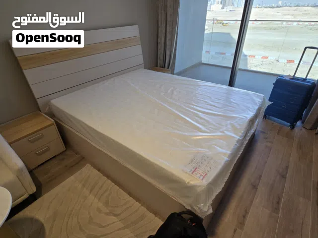 Queen Bed with storage + mattres PAN