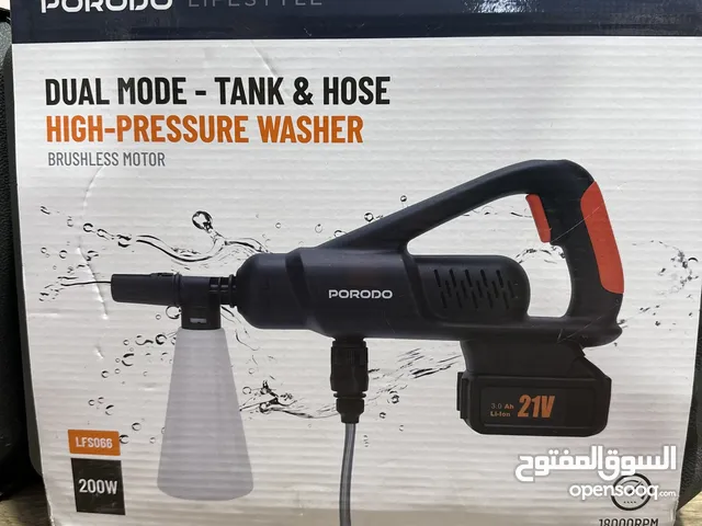 رشاش ماء لغسيل السيارات المحمول مع بطارية قابلة للشحن