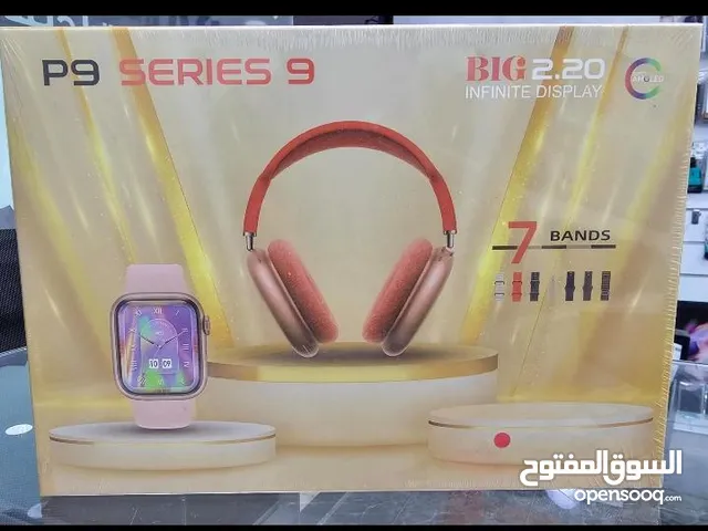 بكج الساعه الذكي مع سماعه مع هديه