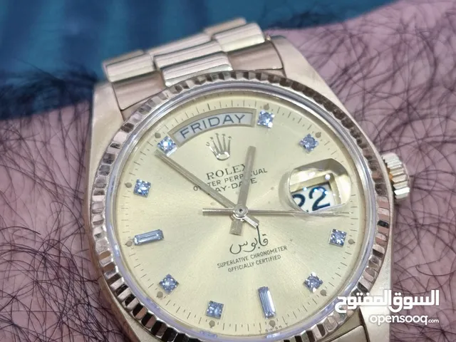 مطلوب ساعات ثمينة بشعار السلطنة - looking for watches with Khanjar