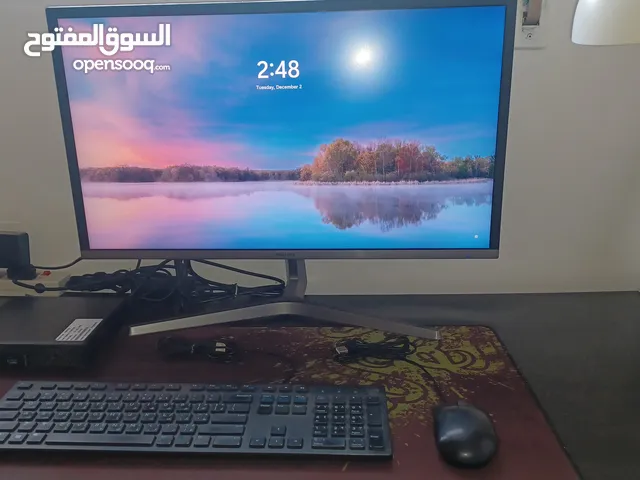 MICRO DELL OPTIPLEX 7050 I5-6500T جهاز كمبيوتر كامل PC مع شاشة وماوس