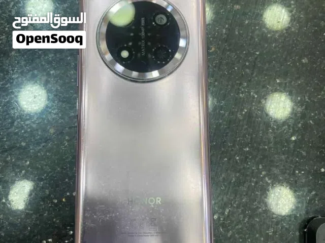 هاتف هونور X9c مستعمل بحالة ممتازة بسعة 256 جيجابايت - اللون الأبيض مع ملحقات كاملة