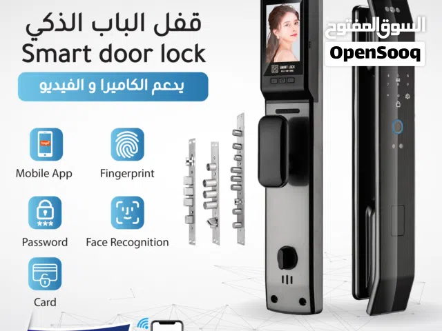 قفل الباب الذكي Smart door lock يدعم الكاميرا والفيديو 1