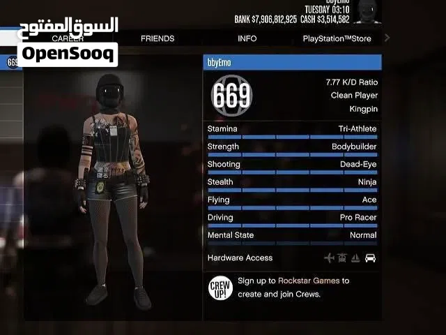 GTA Accounts and Characters for Sale in Jerusalem