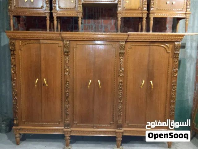غرفة نوم عربى خشب زان بالكامل قشرة ارو بره وجوه استعمال بحالة الجديد