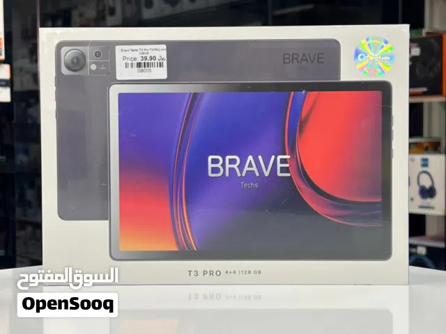 Brave T3 Pro Tablet - WiFi+4G 128GB 4GB RAM 10.1inch Dark Grey
