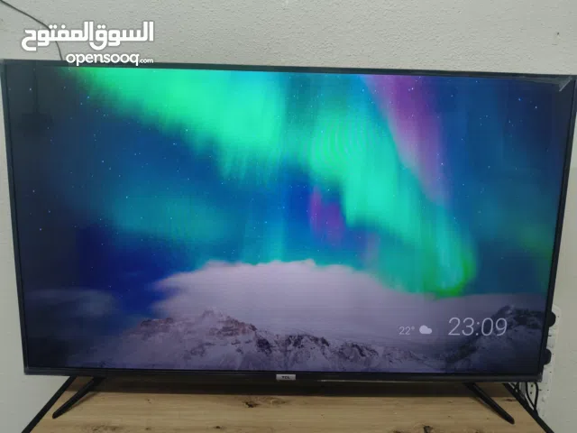 TCL Smart Led T.V with the size of "55"