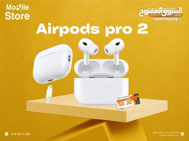 APPLE AIR PODS PRO 2 NEW / سماعه ابل ايربودس برو 2 الجديده
