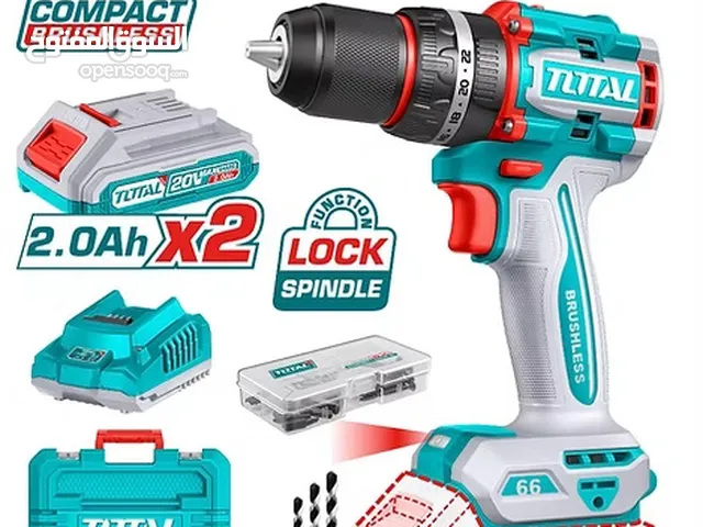 دريل شحن 66 نيوتن توتال جوزة حديد