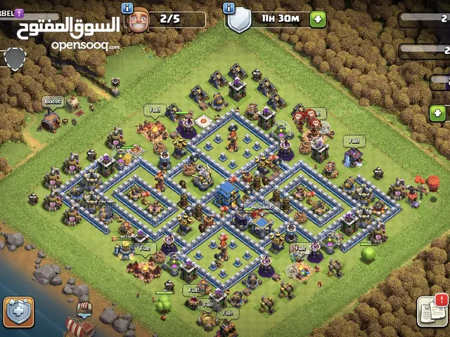 Clash of clans 
Th12 max
