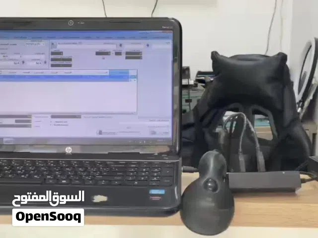 كمبيوتر  طابعة حرارية وقاري بار كود