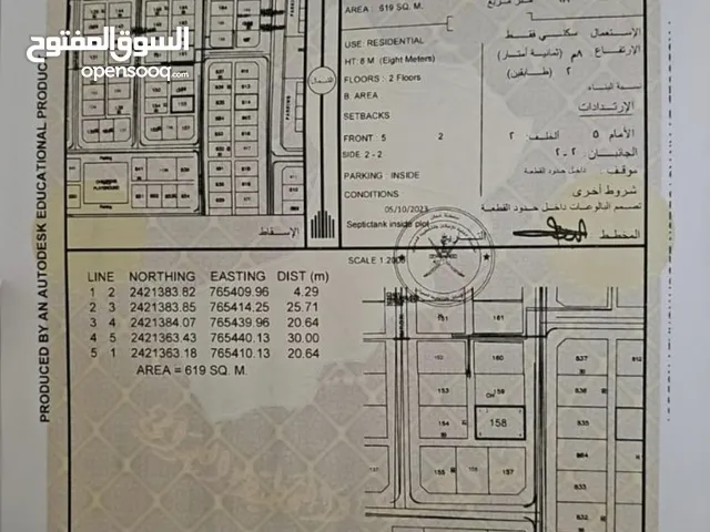 Residential Land for Sale in Al Sharqiya Ja'alan Bani Bu Ali