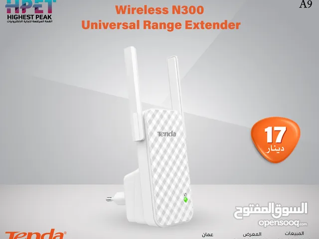 موسع نطاق عالمي N300 لاسلكي Tenda A9