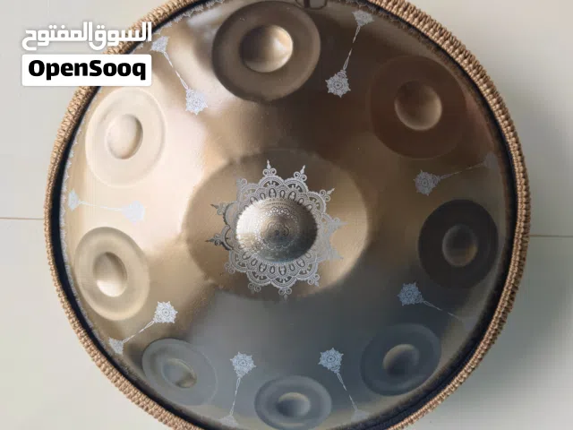 Handpan 22 inch 9 Notes D Minor. Gold Color