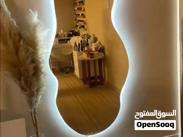 مرايا ديكور فاخرة وإضاءة مخفية - أشكال هندسية مميزة وأسعار منافسة!