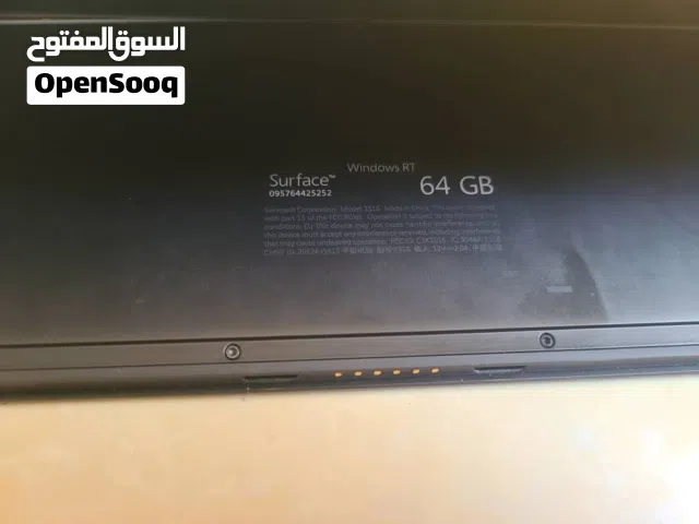 تابلت مستخدم نظيف شركة مايكروسوفت الحجم 10أنش