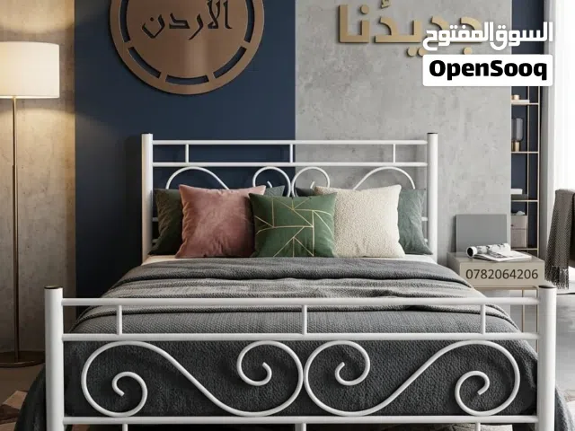اسرة معدنية (مجوز-مفرد ونص) ثقيله جدا من ارض المصنع مباشرة كفالة 5 سنوات
