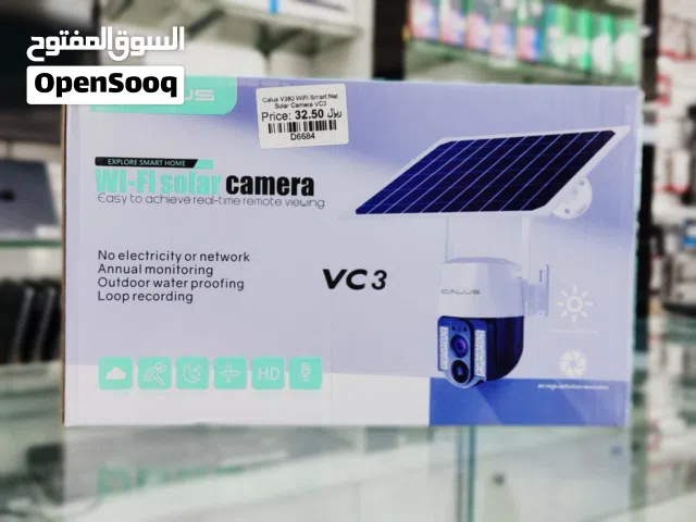 Brand New Calus V380 Solar Camera in Oman  Self-Powered  1 Year Warranty