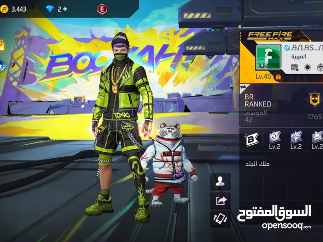 Free Fire Accounts and Characters for Sale in Aqaba