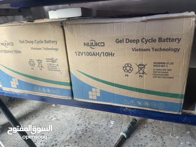 بطاريات جل فتنامي ابو 100 امبير مع ضمان خمس سنوات