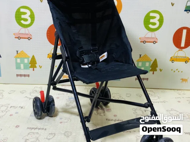 عرباية العكازة عرباية الشارع العصا عرباية السفر للاطفال الحجم الاصغر وسهلة الحمل للام من island toys