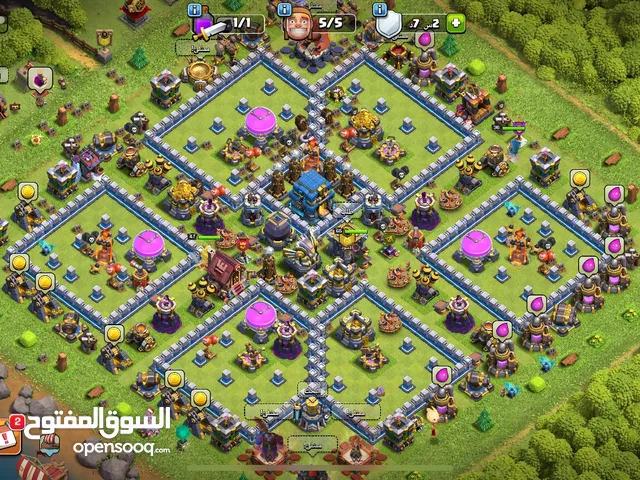 قرية كلاش اوف كلانس تاون 12 ماكس رخيصه و مضمونه