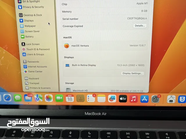 MacBook Air m1 ب اقل سعر ب السوق