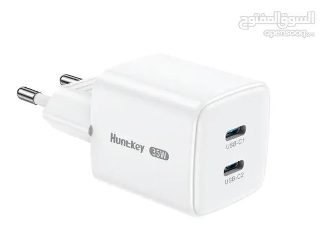Huntkey G35 Pro GaN Fast Wall Charger 35W شاحن حائط 35 واط للتلفون