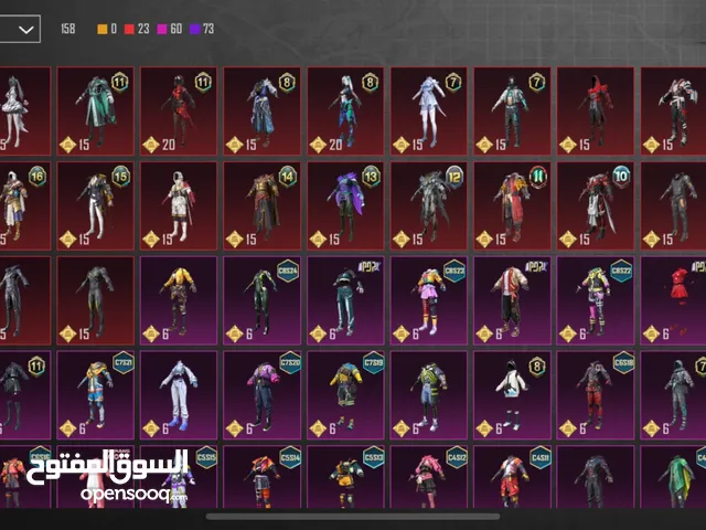 Pubg Accounts and Characters for Sale in Tripoli