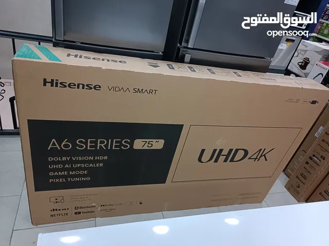 Hisense Smart 75 Inch TV in Amman
