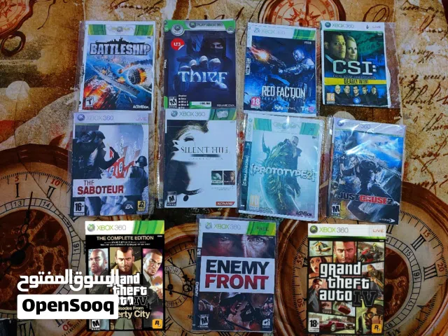 العاب إكس بوكس 360  و كمبيوتر للأجهزة المعدلة فقط  Xbox 360 copy  games