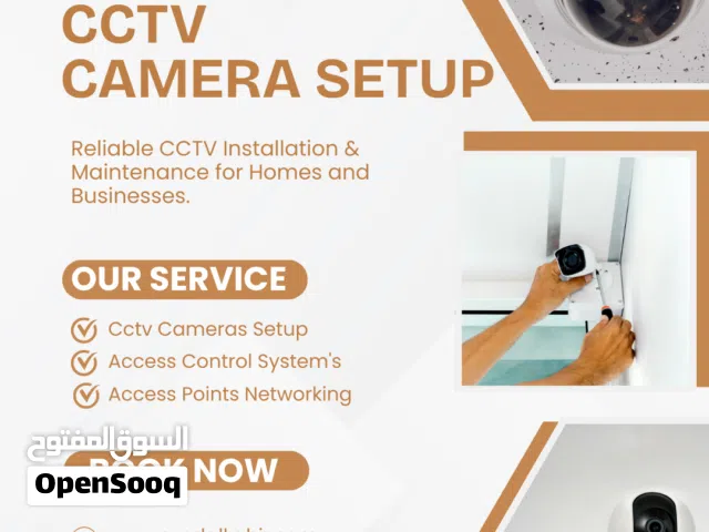 Professional CCTV Camera Installation – Secure Your Home & Business 24/7