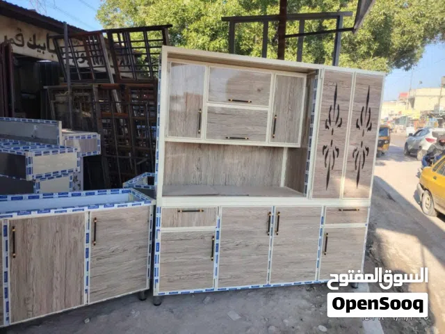 شغل تسگام القياس: كاونتر مترين   وسنك متر ونص مرمر جسور داعمة للرفوف (تحمّل الاوزان وثبات)