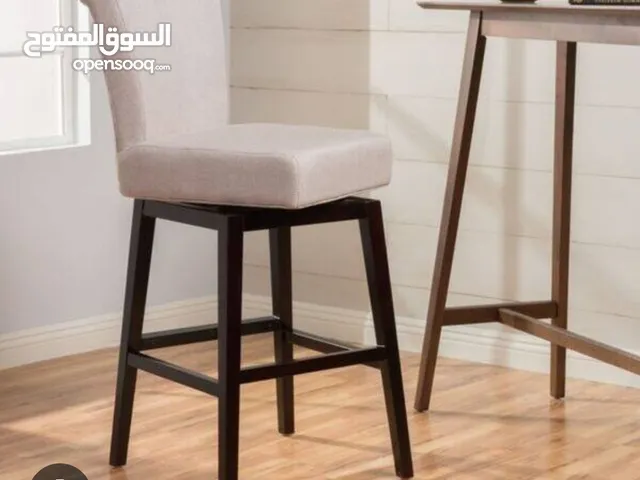 كراسي بار خشب صولد زان دوار ثقيل صناعة اوروبي لون بني غامق 00000000000000