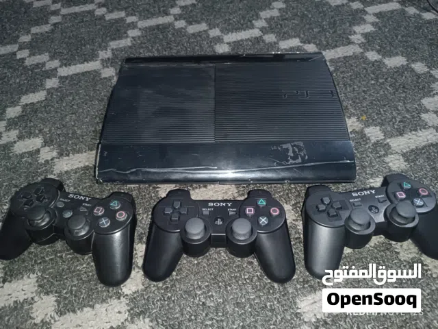بليستيشن 3 للبيع خالي من العيوب معه 3 ايدين