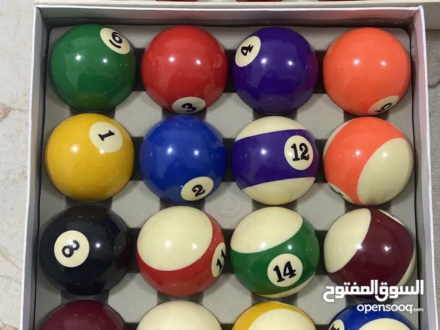 طاولة بلياردو وسنوكر للبيع في الإمارات : عصا, كرة, مضرب, قفاز : افضل سعر