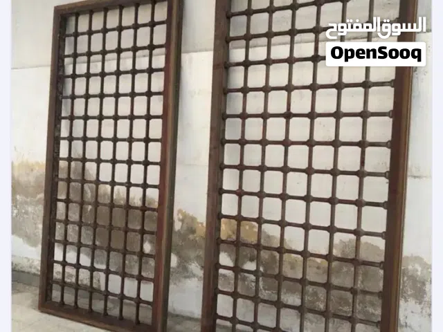 شباك شيش خشب موقانو  Mahogany Wooden Shutter Window