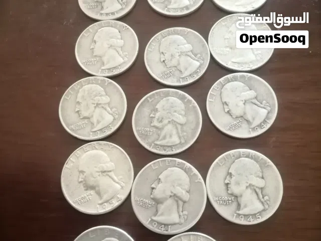 عملة فضة أمريكية عدد 14