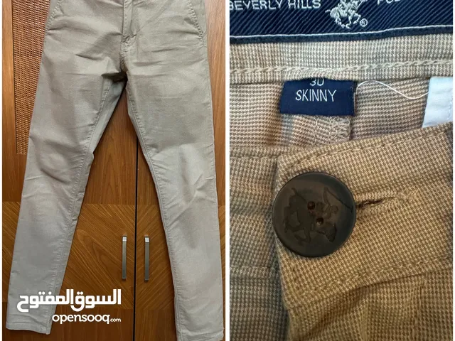 Polo pants. Skinny fit. Waist size 30. Beige color