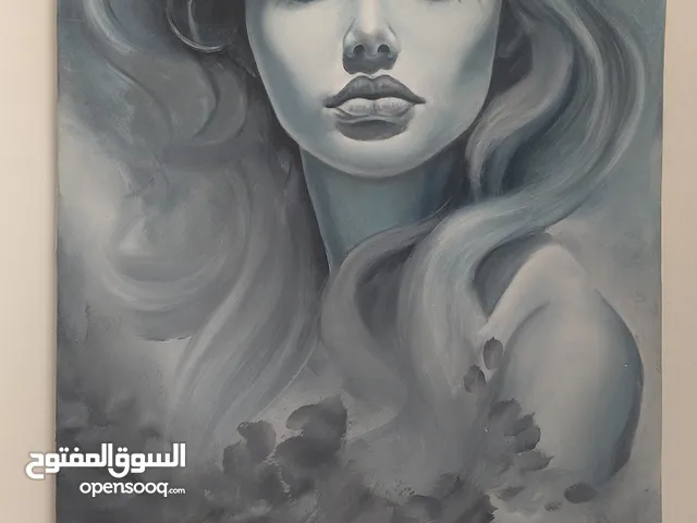 لوحة زيتية مقاس 40 × 80